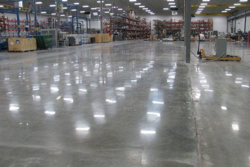 commercial concrete polishing