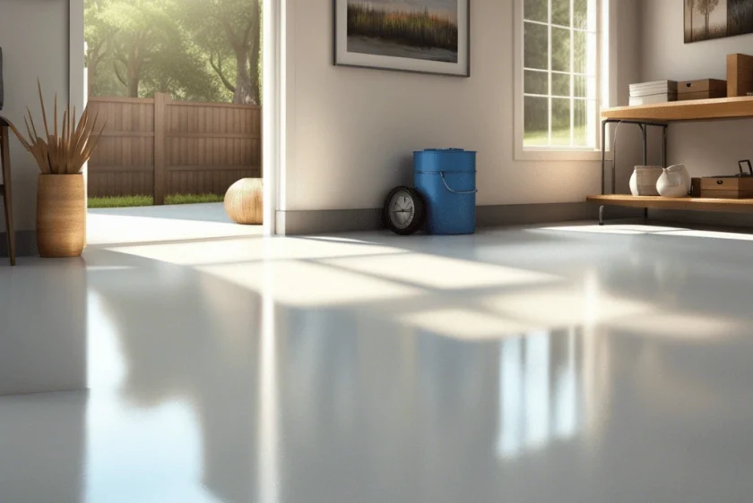 residential garage floor epoxy coating